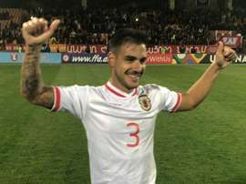 Joseph Chipolina scored to goal to hand Gibraltar the victory. GOAL