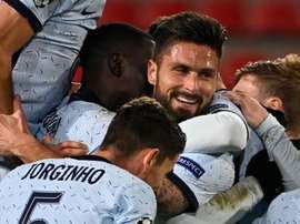 Lampard encense Giroud après son but. goal