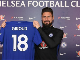 Grioud completed his move to Chelsea. GOAL
