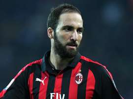 Higuain in campo. Goal