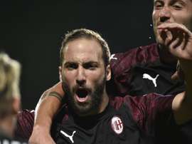 Gonzalo Higuain Dudelange Milan