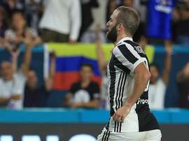 Higuain struck a hat-trick in Juve's friendly against Chieri. GOAL