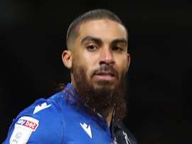 Lewis Grabban rescued a point late on for Forest at Middlesbrough. GOAL