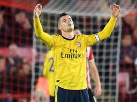 Xhaka was furious with Patrice Evra's scathing criticism of Arsenal. GOAL