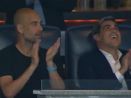 Guardiola a New York: guarda la squadra 'cugina' del suo City.Goal