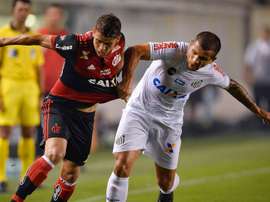 Gustavo Cuellar Emiliano Vecchio Santos Flamengo Copa do Brasil 26072017