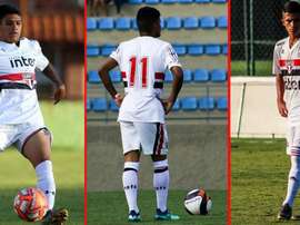 Gustavo Maia, atacante do São Paulo comprado pelo Barça. EFE