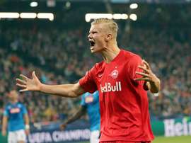 Haland, o protagonista de um RB Salzburg histórico. Goal