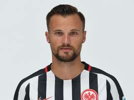 Haris Seferovic, lors de son étape à l'Eintracht Frankfurt. AFP