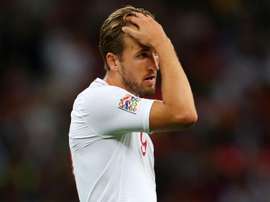 Harry Kane England Spain UEFA Nations League 2018. Goal