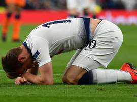 Harry Kane went down injured in last night's victory over Man.CIty. GOAL