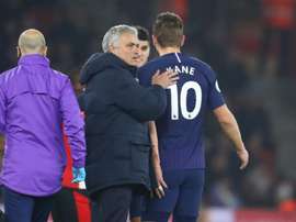 Mourinho waits for Kane injury news. GOAL