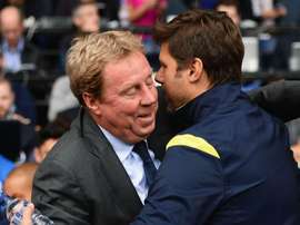 Redknapp (L) says the players are to blame for Pochettino being axed. GOAL