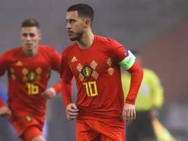 Martinez salutes 'extraordinary' Hazard ahead of 100th Belgium cap
