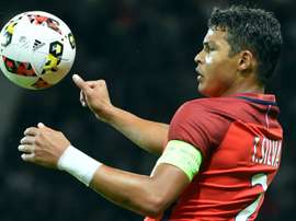 Thiago Silva is one of a number of Brazilians at Paris Saint-Germain. Goal