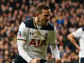 Vincent Janssen aux couleurs de Tottenham. GOAL