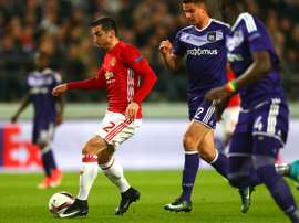 Henrikh Mkhitaryan, Anderlecht - Manchester United. GOAL