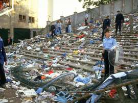 Tragédia de Heysel, o massacre que mudou o futebol europeu. EFE