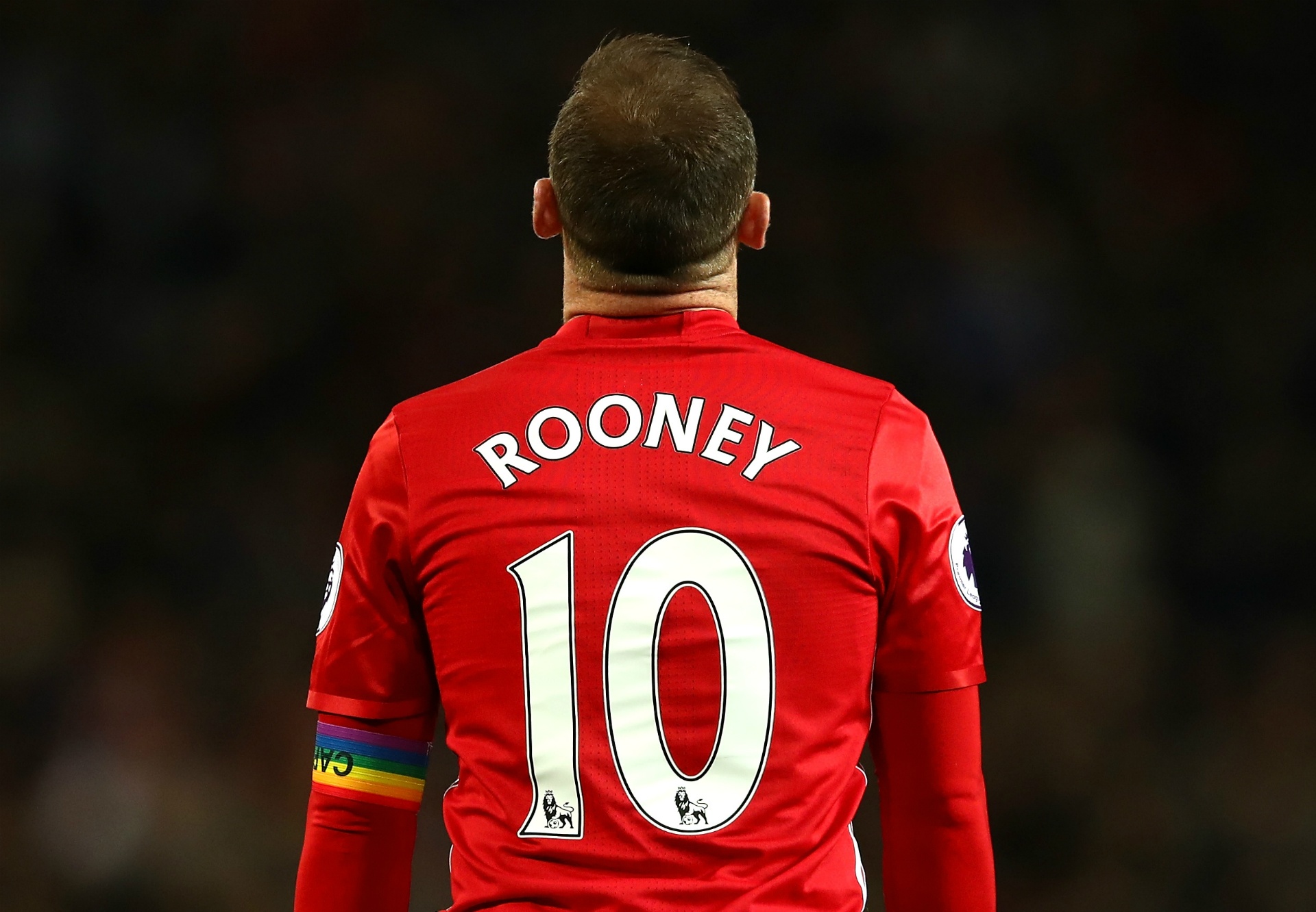 rooney jersey number