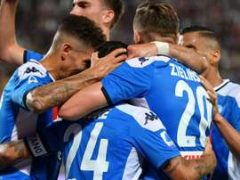 Il Napoli batte la Fiorentina. Goal