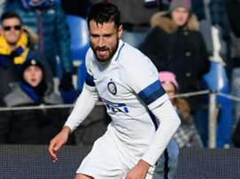 Candreva scored the only goal of the game. Goal