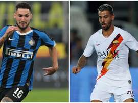 Inter Roma Matteo Politano Leonardo Spinazzola