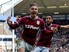 Jack Grealish was punched and then scored the winner against Birmingham. GOAL
