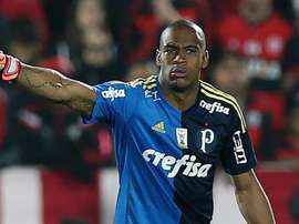 Luta acesa pelo gol do 'Verdão'. Goal