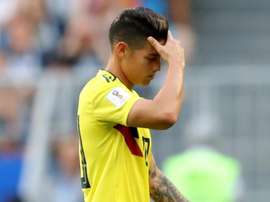 Pékerman: 'Estou muito preocupado com a lesão de James'.Goal