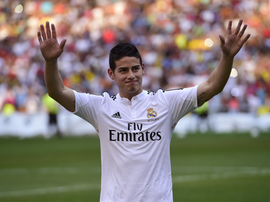 Potrebbe farsi in salita per il Napoli la strada che porta a James Rodriguez. AFP
