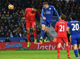 Vardy has a very good record against Liverpool. GOAL