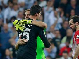 Jan Oblak and Thibaut Courtois