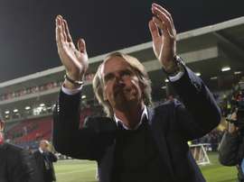 Former Galatasaray coach Jan Olde Riekerink. Goal