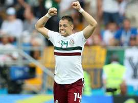 Chicharito meilleur buteur de l'histoire du pays. GOAL
