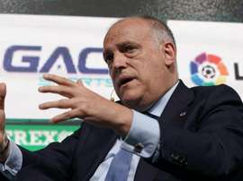 La Liga president Javier Tebas has criticised incidents in Saturday's games. GOAL