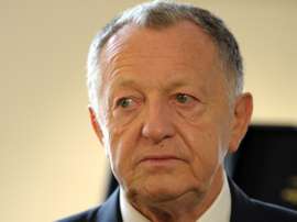 Jean Michel Aulas, président de l'OL. AFP