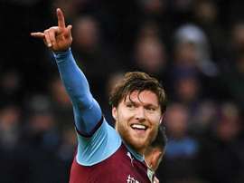 Hendrick's deflected cross has seen him credited with the goal. GOAL