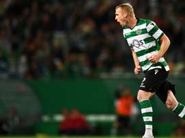 Jeremy Mathieu, Sporting - Tondela. GOAL