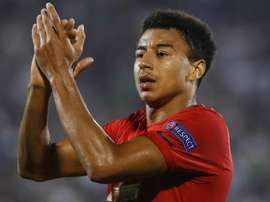 Lingard is delighted to wear the captain's armband for United's trip to Astana. GOAL