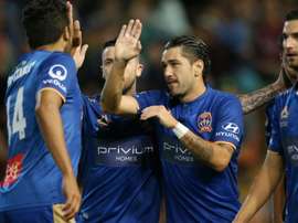 Newcastle Jets strolled to victory against Sydney FC. GOAL