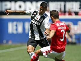 Joao Cancelo Alejandro Grimaldo Juventus Benfica ICC 2018