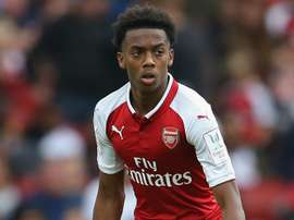 Willock has signed a new deal at Arsenal. AFP