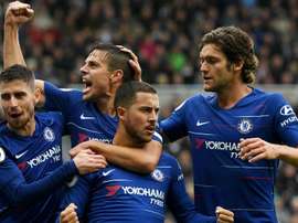 Le groupe de Chelsea. Goal