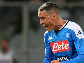L'esterno spagnolo del Napoli José Callejon.