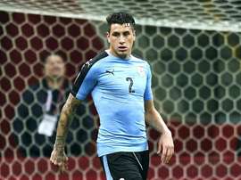 Gimenez had to be replaced during the first half. GOAL