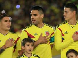 James, Quintero e Cuadrado: um trio que faz a Colômbia sonhar.Goal