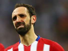 Juanfran could feature for Atletico Madrid in Thursday's Europa League clash with Sporting CP. GOAL