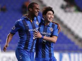 Júnior Negrão, do Ulsan Hyundai, vive uma grande fase. EFE