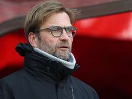 Jürgen Klopp dans un match de la FA Cup avec Liverpool. AFP