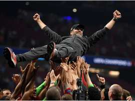 Klopp was praised to the skies by Liverpool captain Jordan Henderson. GOAL
